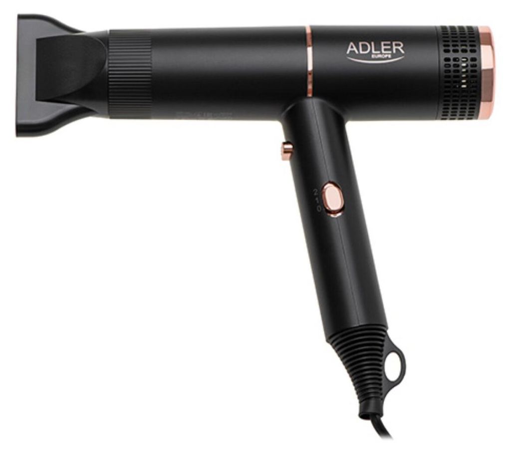 Adler AD 2278 Haartrockner 1400W - Ionisierung, Cool Shot & Produktbild 