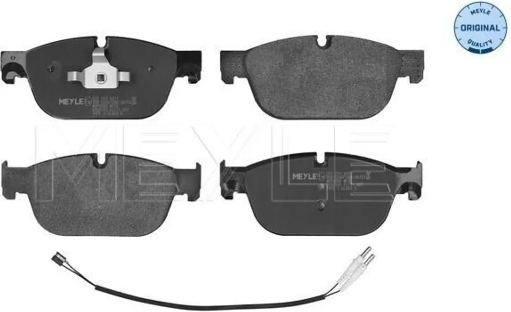 Plaquettes de frein silencieuses MEYLE 025 250 6917 pour Peugeot 308