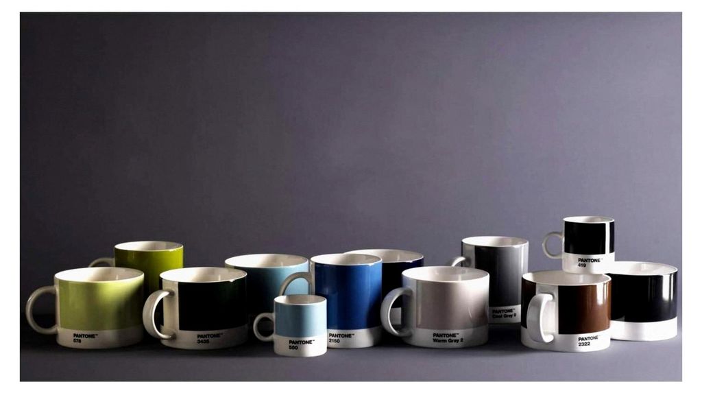 Kaffeetasse aus Porzellan, Dunkelblau, 1 Stück