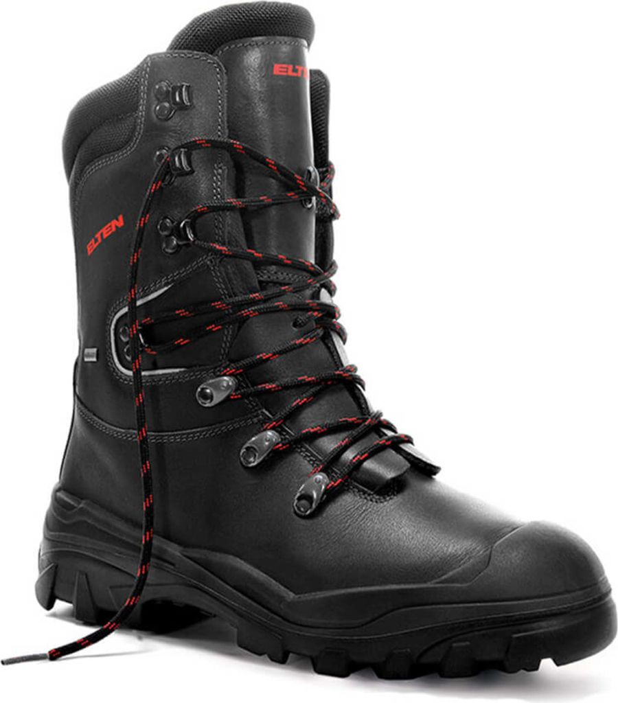 Forstsicherheitsstiefel Aborist GTX Gr.45 schwarz Waterproof-Rindleder