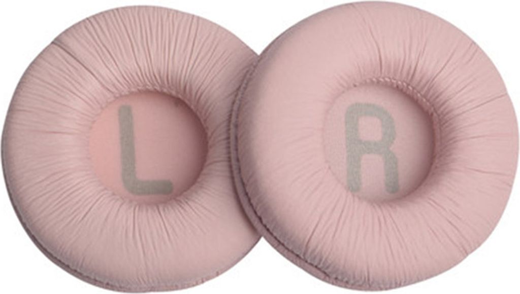 1 Paar Kopfhörerhäute ultra weiche gute Geräuschinssierung atmungsaktivem Kunstleder-Headset-Pads Ersatz für JBL T500BT T450 Tune600 510BT-Rosa