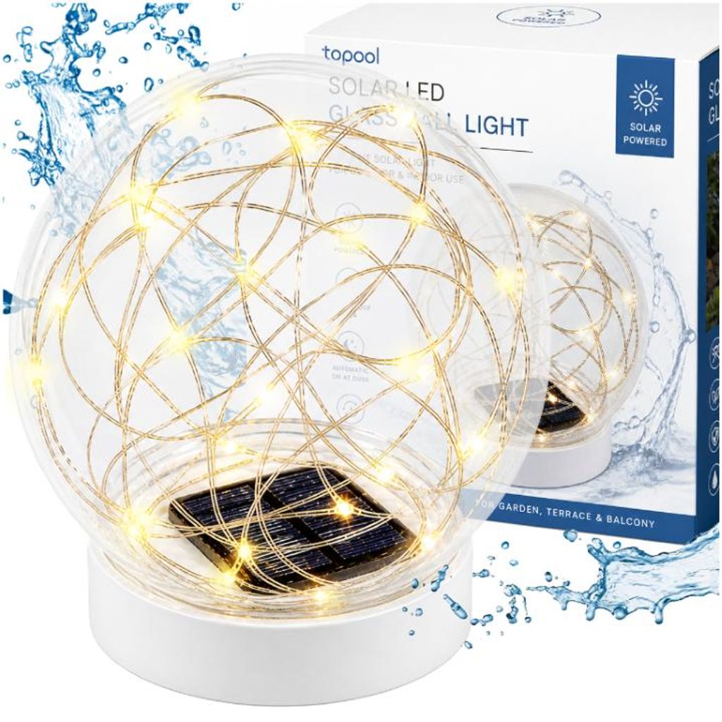 Topool CT229W Boule solaire flottante pour piscine – Image du produit 