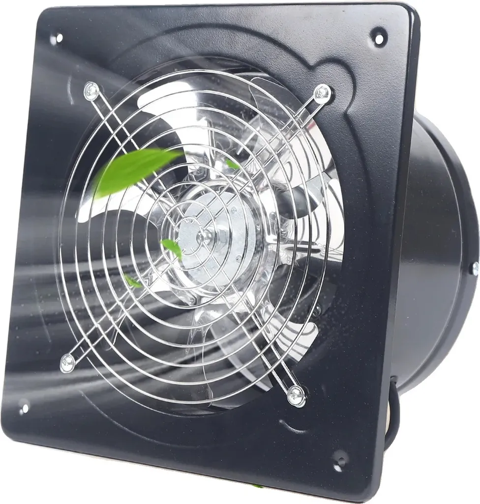 Extracteur d'air industriel mural 850m³/h - Ventilateur puissant 80W