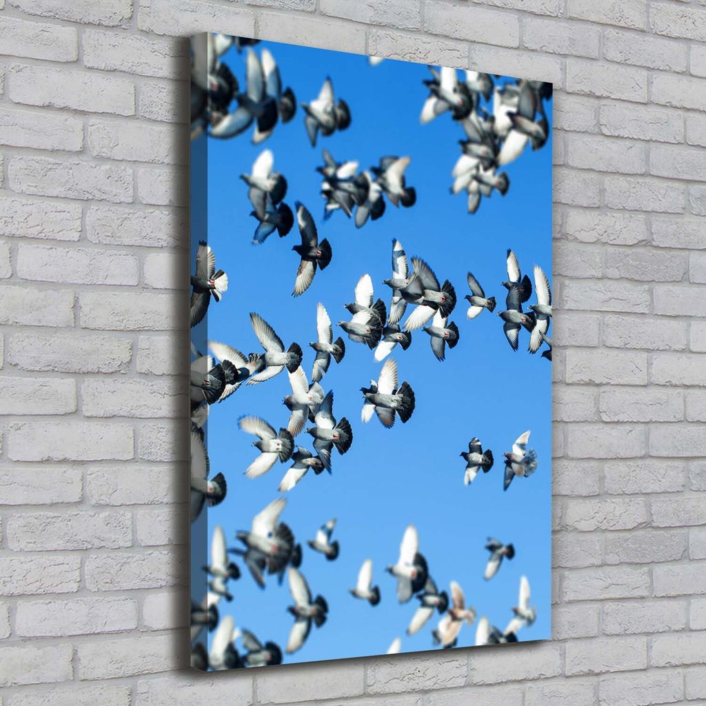 Tulup Leinwandbild - 70x100cm - Wandkunst - Drucke auf Leinwand - Leinwanddruck - Wohnzimmer Wanddekoration XXL - Wohnung Deko Kunstdrucke - Land...