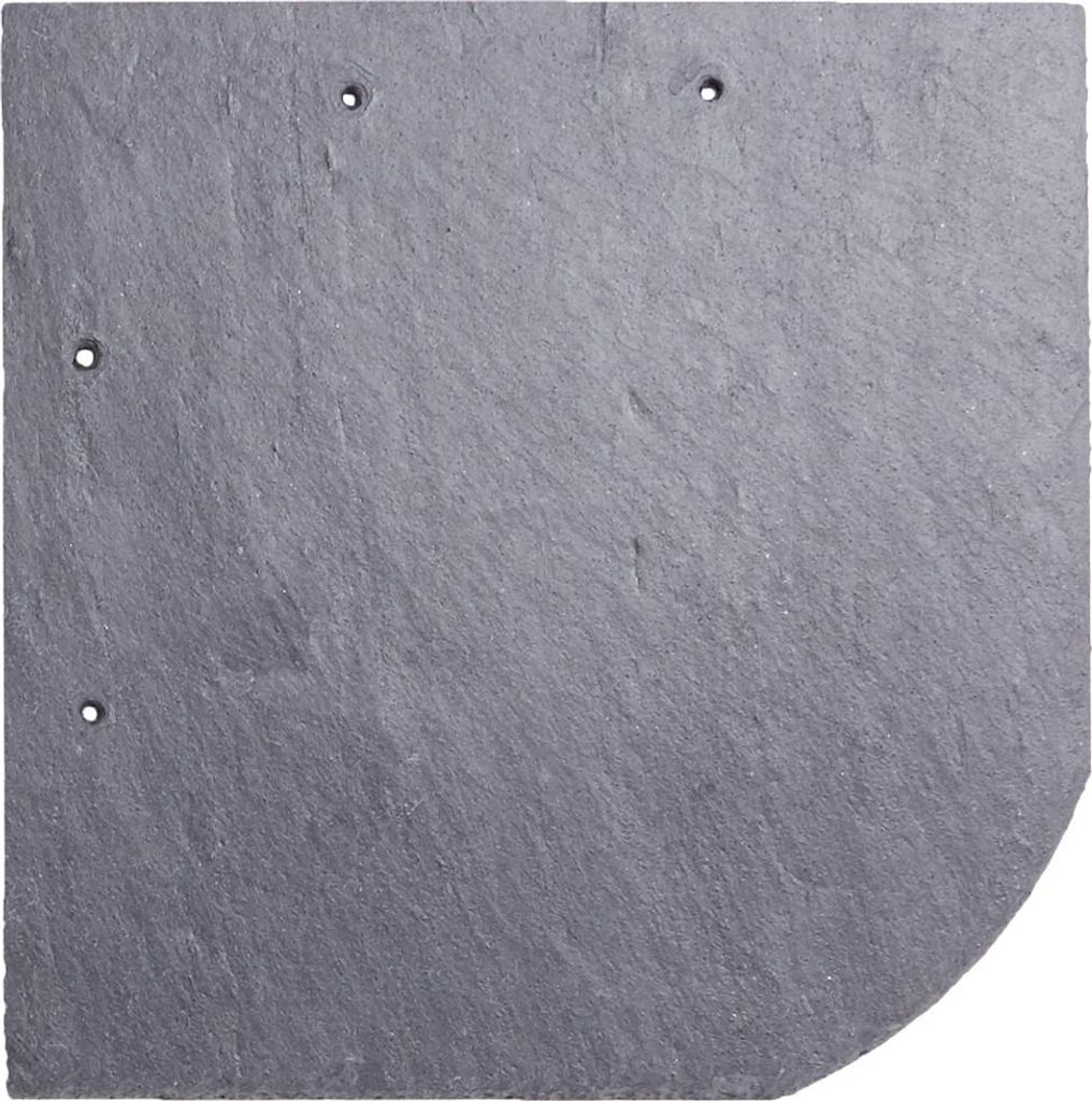Naturschiefer Bogen 20 x 20 cm anthrazit 10er Set Produktbild 