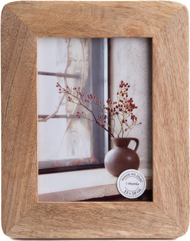 HOMLA ABESE Fotorahmen aus Holz 13x18 cm Produktbild 