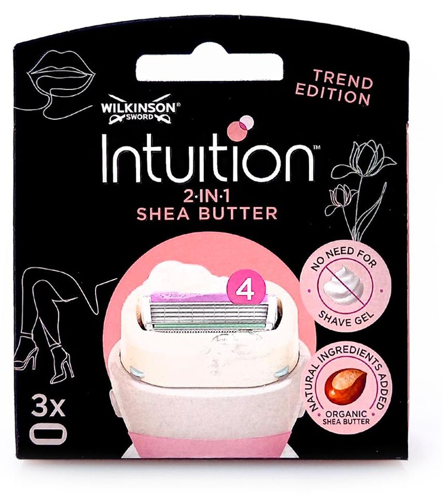 Wilkinson Intuition 2 v 1 žiletky s bambuckým máslem, Obrázek produktu 