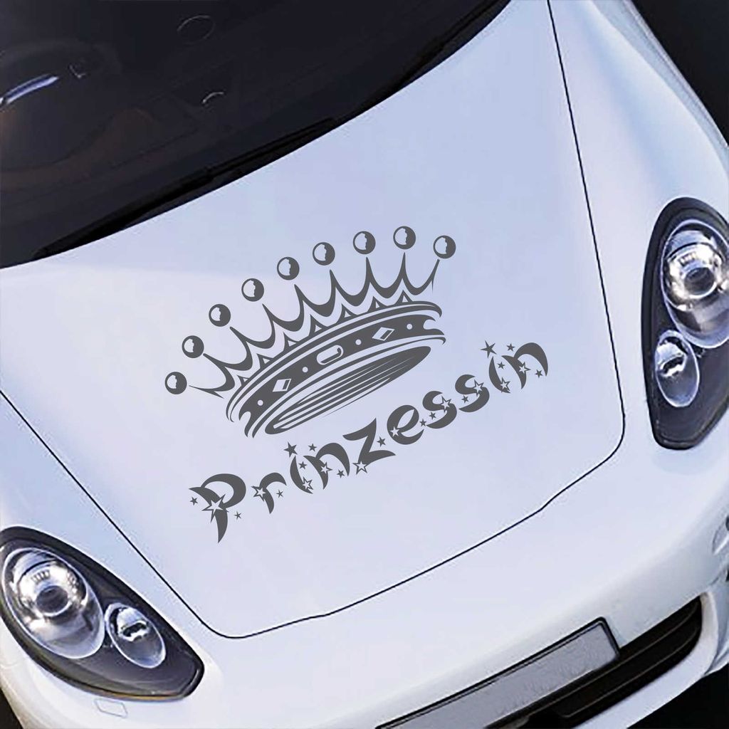 Aufkleber - Autoaufkleber "Prinzessin" 70cm x 42cm Produktbild 