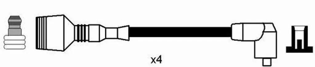 Cavi Accensione Racing in Silicone 8mm - Massima Scintilla e Potenza - 3