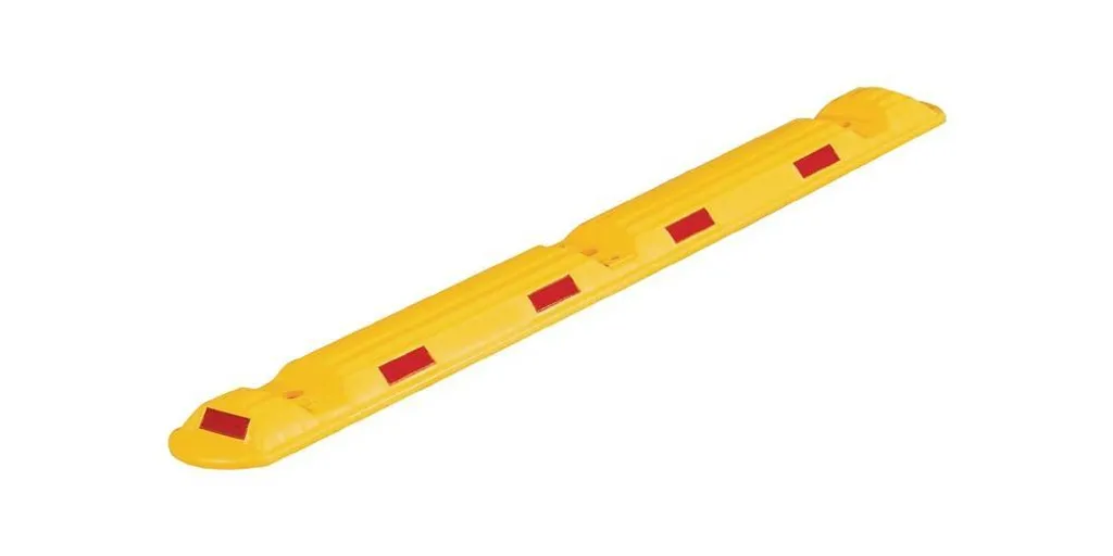 Barrière de sécurité réfléchissante en PP jaune 1170mm résistante