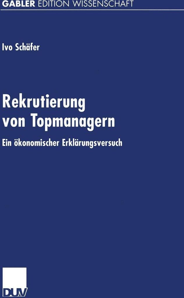 Rekrutierung von Topmanagern