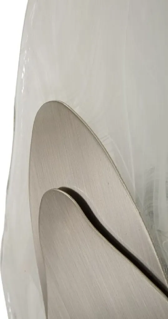 Applique Mauro Ferretti Oceano Argento | Illuminazione Design Moderno E14 - 3