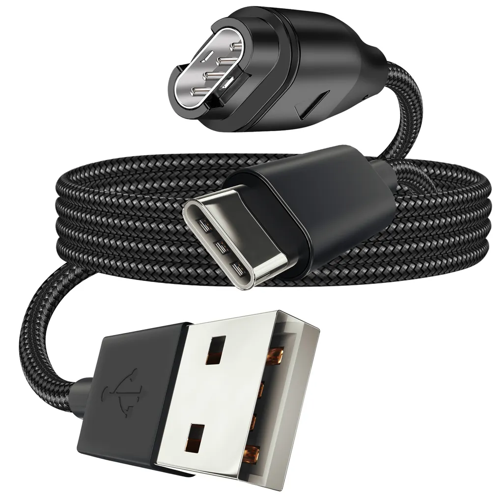 Cavo Garmin Fenix 2-in-1 USB-C Tattico - 1 Metro Ultra Resistente
