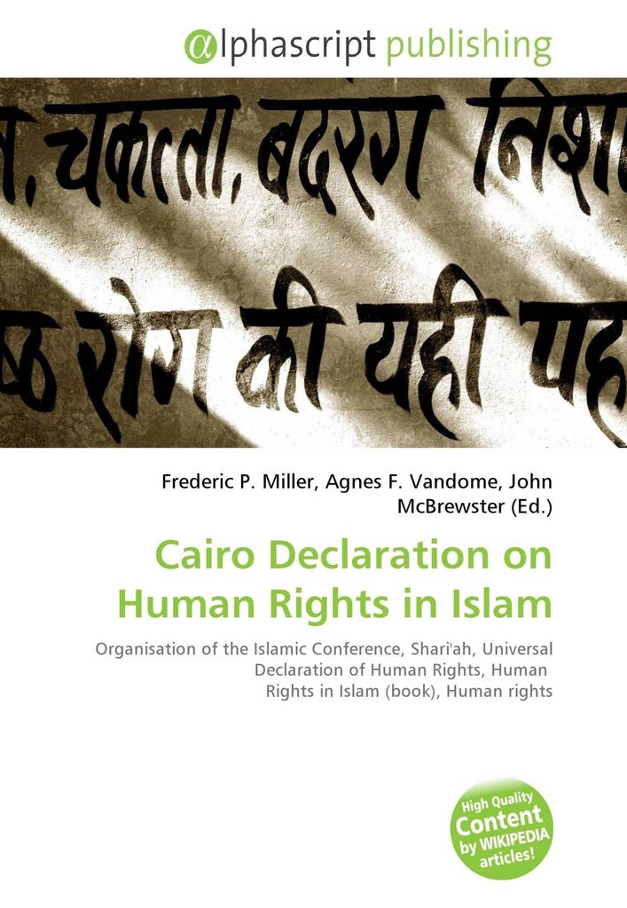 Cairo Declaration on Human Rights in Islam