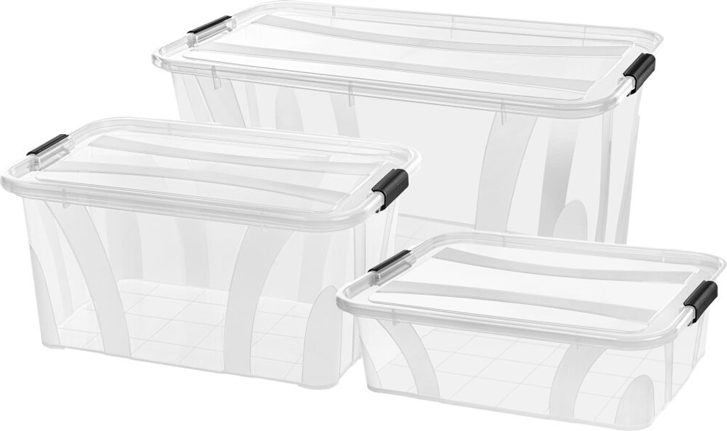 SIENA HOME Aufbewahrungsbox Anzio 3er-Set