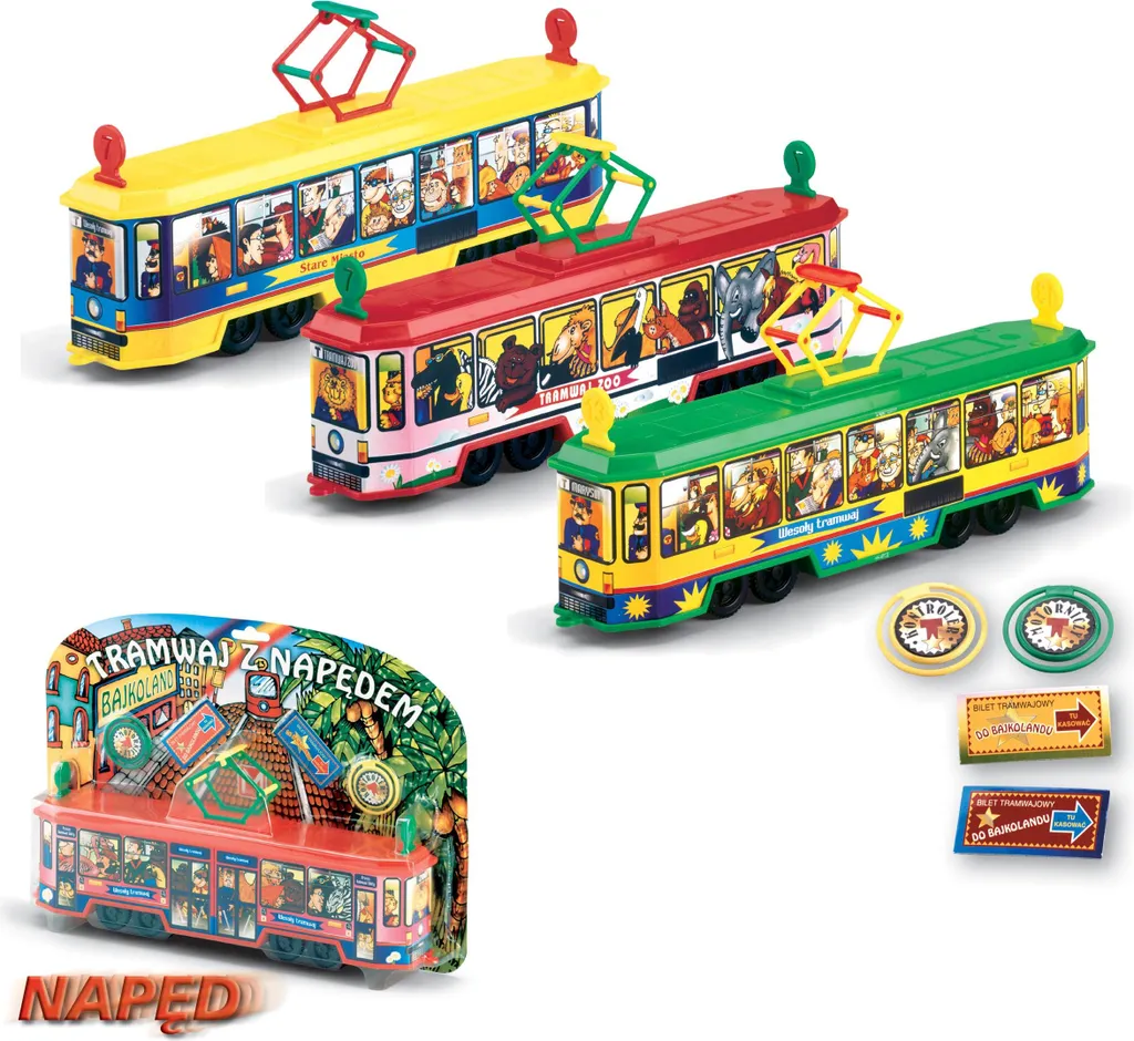 Tramway motorisé sur ballon dirigeable 34 cm avec moteur M40 intégré