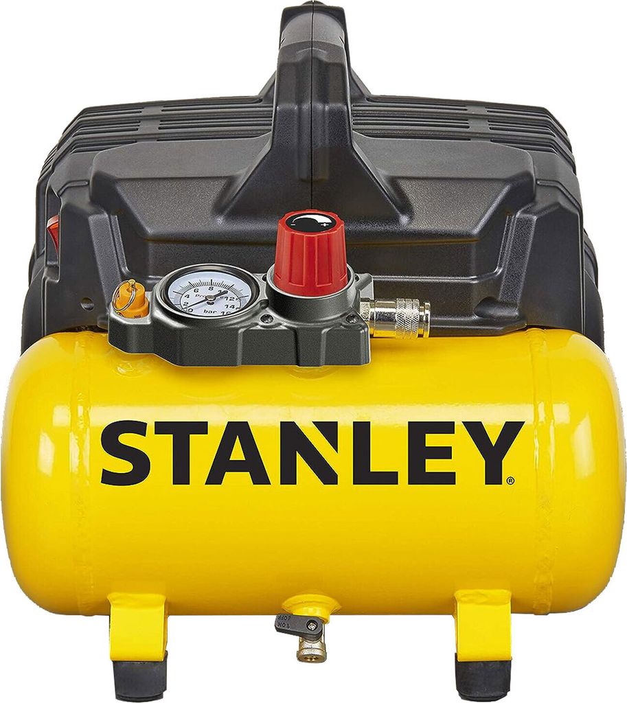 Stanley WDN200/8/6: Compressor, 6 Liter, 8 Bar, Oil-free, Horizontal - View #4