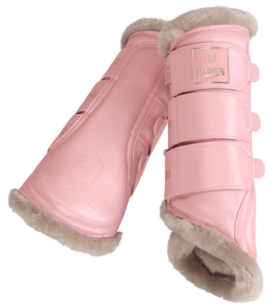 Eskadron HERITAGE Gamasche " GAMSLATE FAUXFUR " 1Paar Größe - XL Farbe - pearl rose
