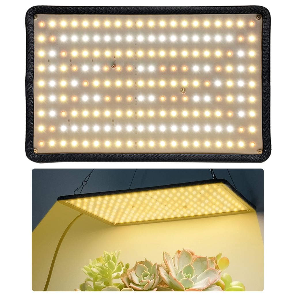 2000lm Pflanzenlampe Led Vollspektrum Grow Lampe 180Leds 20W Led Zimmerpflanzen Grow Light Für Pflanzen Gemüse Blume Samen Wachsen (Rot+Weiß+War...