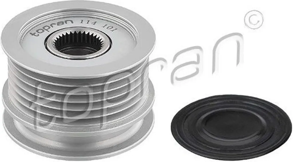 Puleggia Frizionata Alternatore Topran 114 101 per Audi A4 A6 1.8 2.0