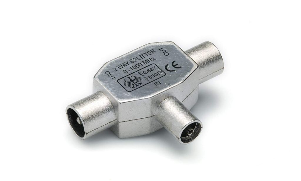 G&BL 899B, 9.5mm IEC, 9.5mm IEC, Männlich, Weiblich, 90°, Aluminium