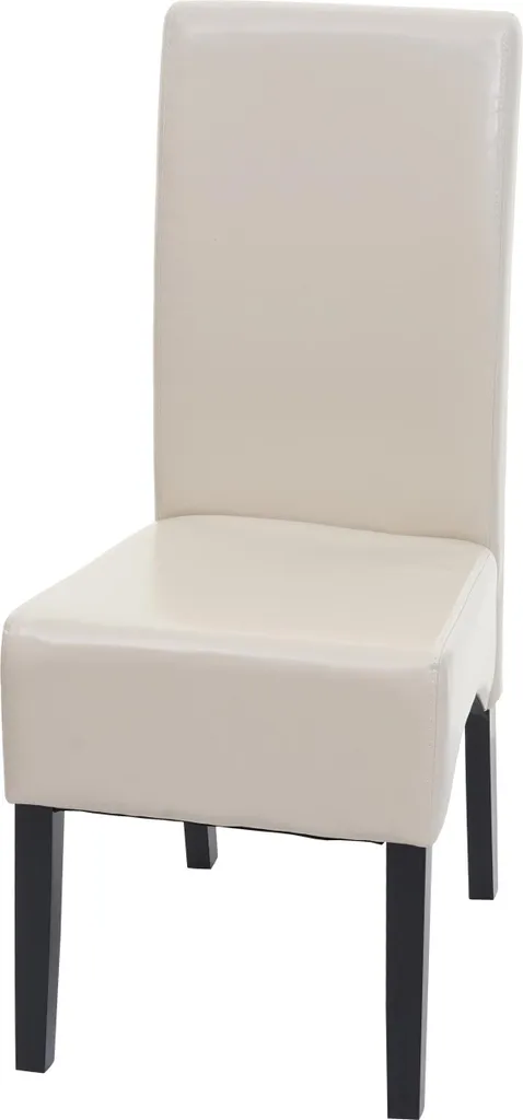 Set Sedie Latina Pelle Crema: Robuste e Facili da Pulire