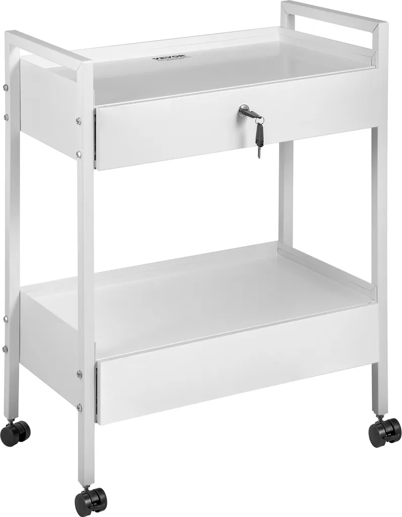 Chariot de laboratoire polyvalent idéal pour l'organisation médicale