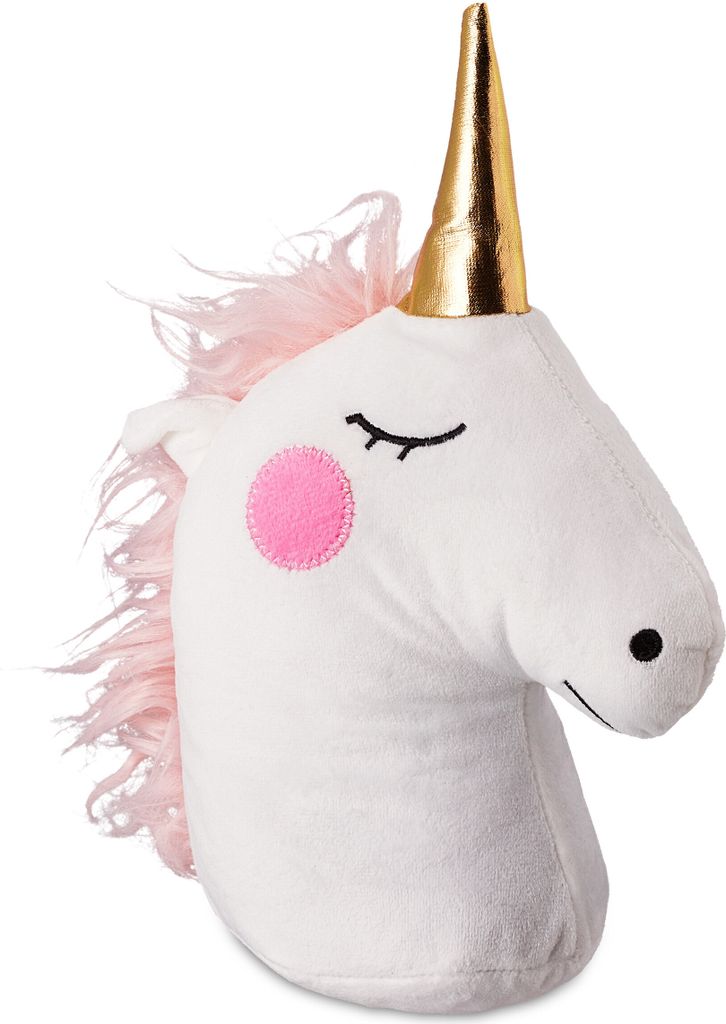 relaxdays Einhorn Türstopper in Weiß