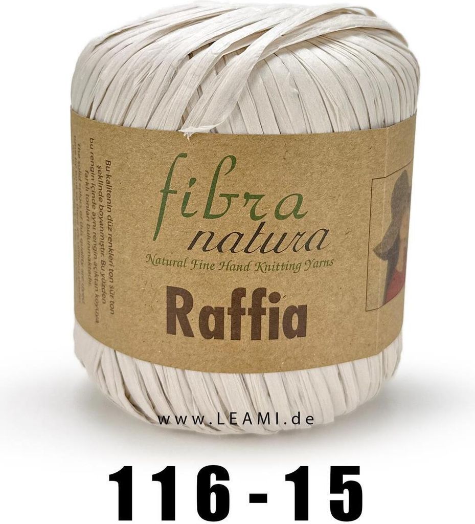 Fibra Natura Raffia (40g/90m) 15 Produktbild 