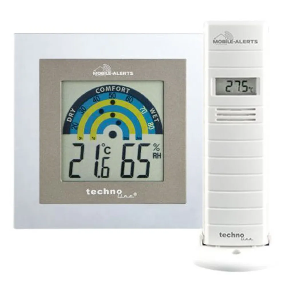 Alerte Gel et Chaleur : Technotrade MA 10260 MA10200 Capteur Sans Fil