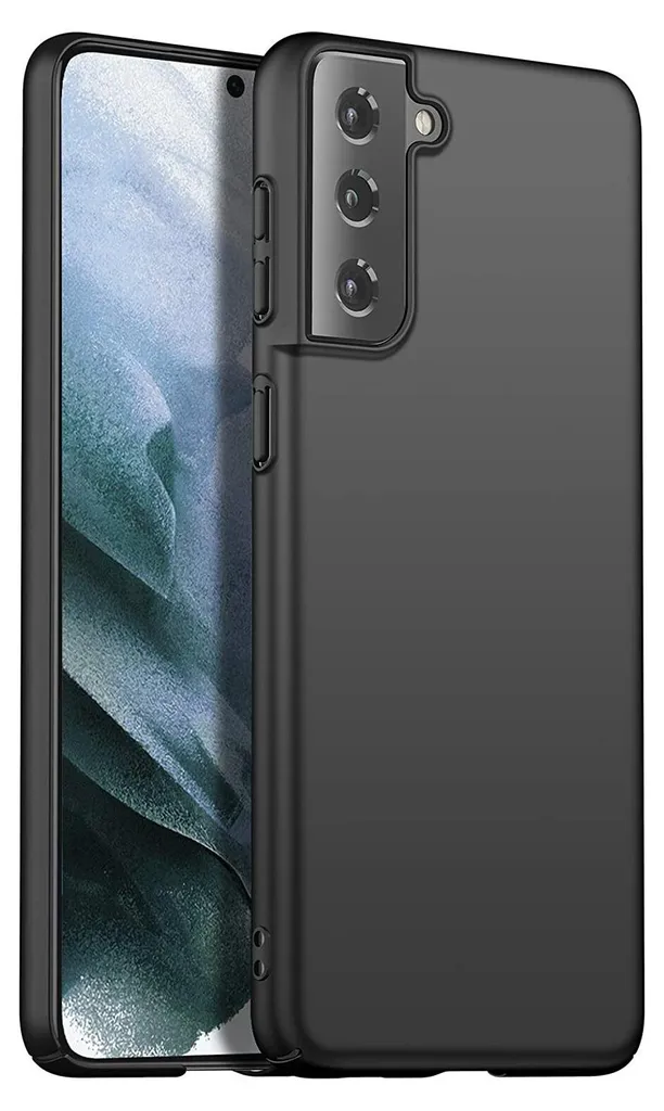 Cover Executive per Samsung Galaxy S21 FE 5G: Sottile PC Nero Matte