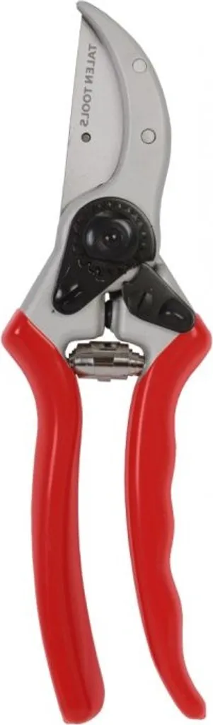 Sécateur robuste rouge - Capacité 25 mm - Lames acier carbone affûtées