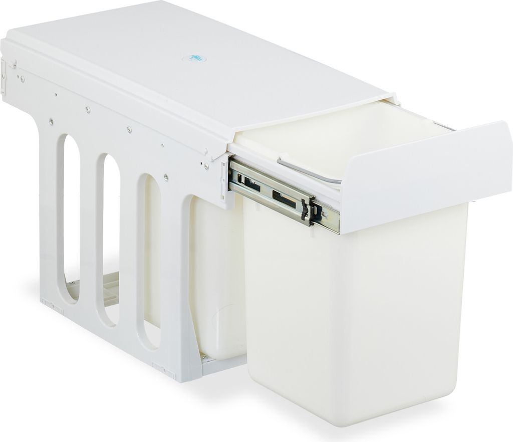 Relaxdays Cestino da incasso, 2 scomparti, 2 x 8 l, L x P x Immagine del prodotto 