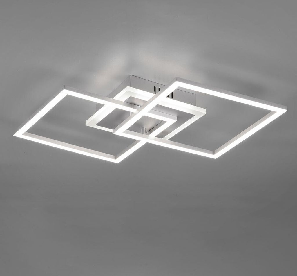 Moderní stropní svítidlo s integrovanou LED VENIDA stříbrná Obrázek produktu 9