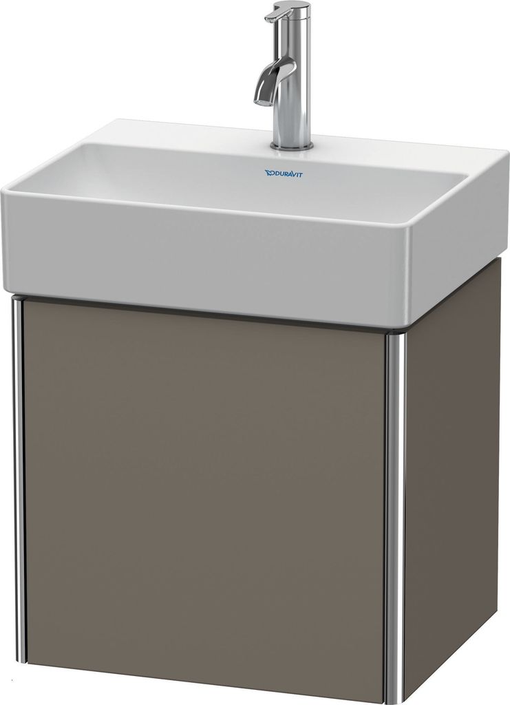 Duravit XSquare Waschtischunterbau wandhängend, eine Tür Anschlag rechts, 434x397x340mm, XS4060R9090