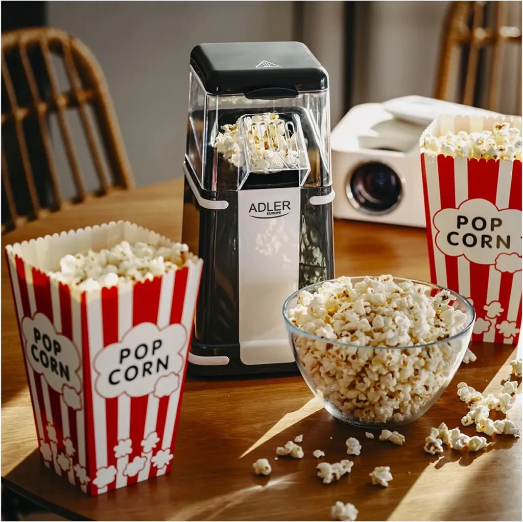 Adler AD 4511: Mai più Cinema senza Popcorn! Macchina 1200W Super - 10