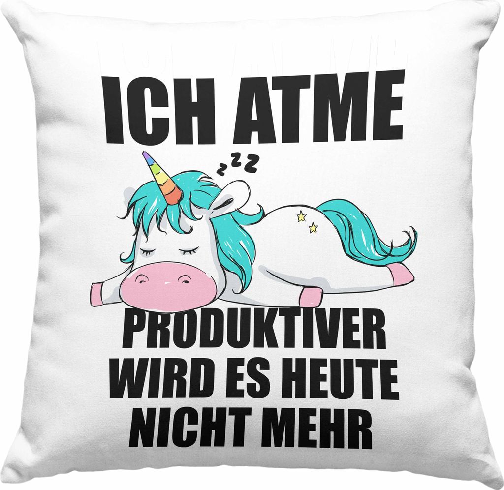 Trendation - Lustige Deko-Kissen mit Füllung 40x40 mit Produktbild 