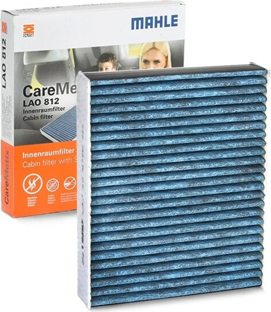 Filtre à pollen KNECHT LAO 812 avec technologie charbon actif et antibuée