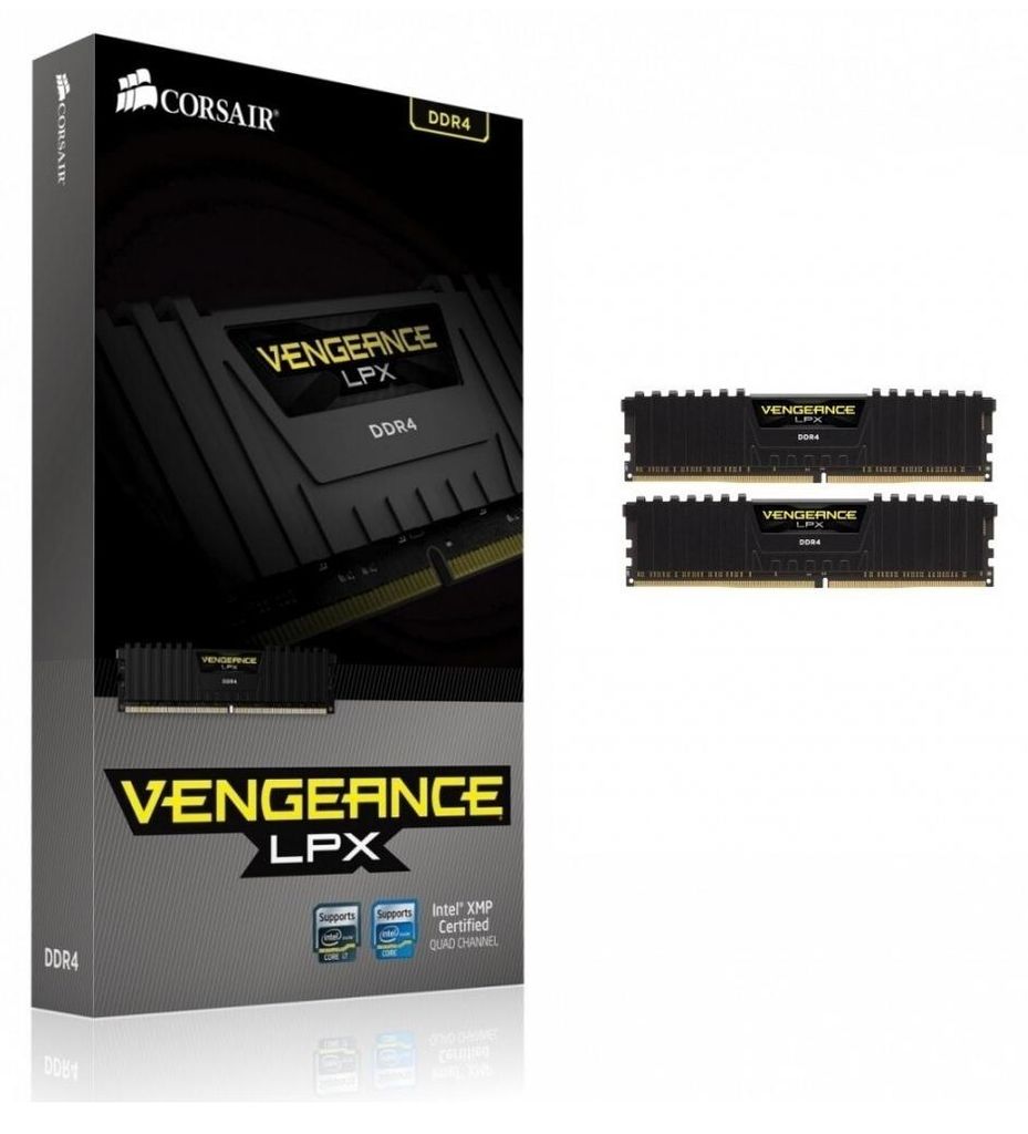 Corsair Vengeance LPX , 16 GB, 2 x 8 GB, DDR4, 3200 MHz, Zdjęcie produktu 