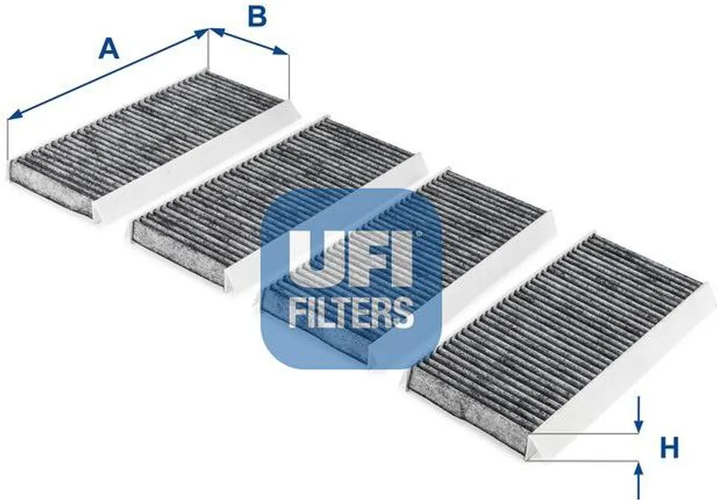 Filtre à air intérieur UFI 54.255.00 compatible BMW Série 3 E90 E92