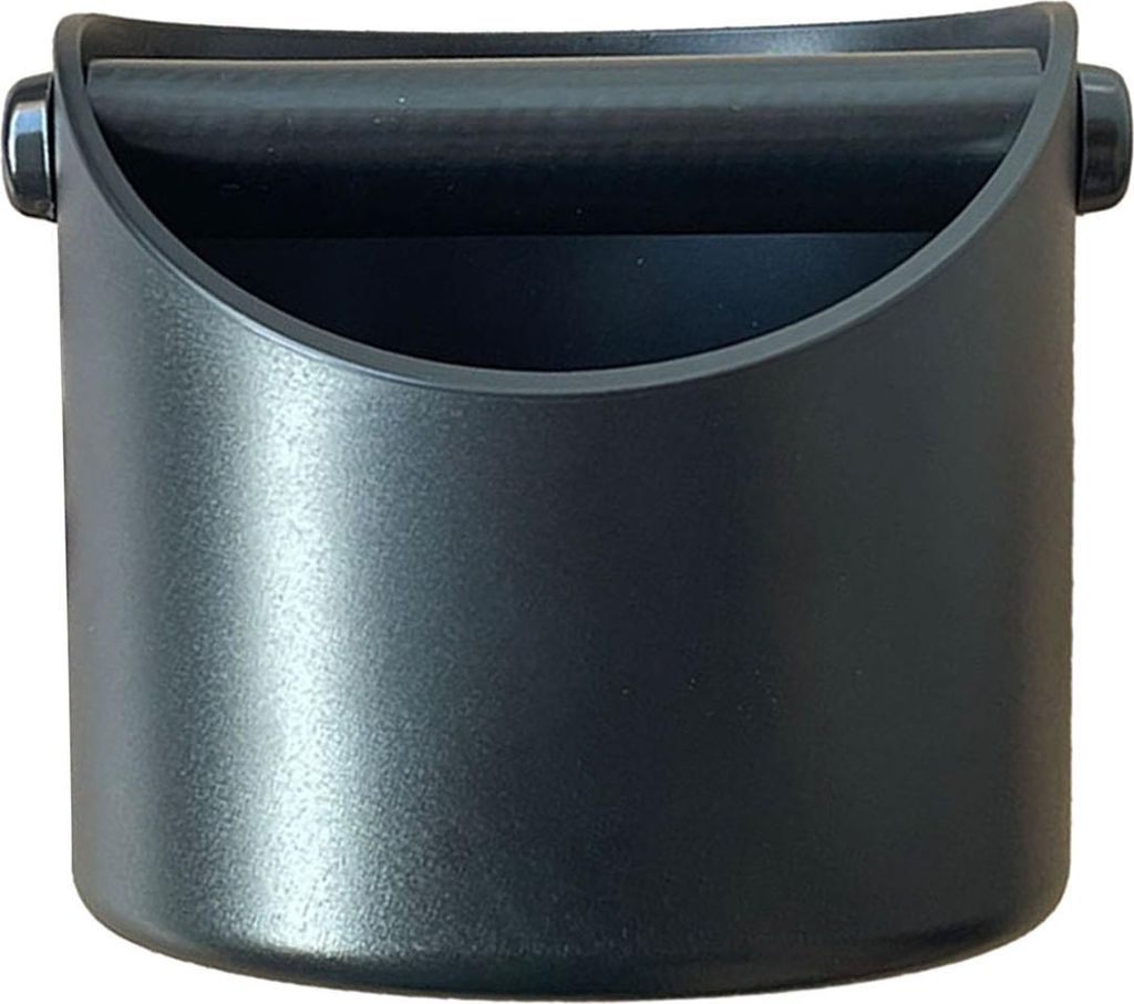 Kaffee-Abklopfbehälter mit abnehmbarem Abklopfstab, großes Fassungsvermögen, leicht zu reinigen, wiederverwendbares Espresso-Abklopfbehälter-Zu...