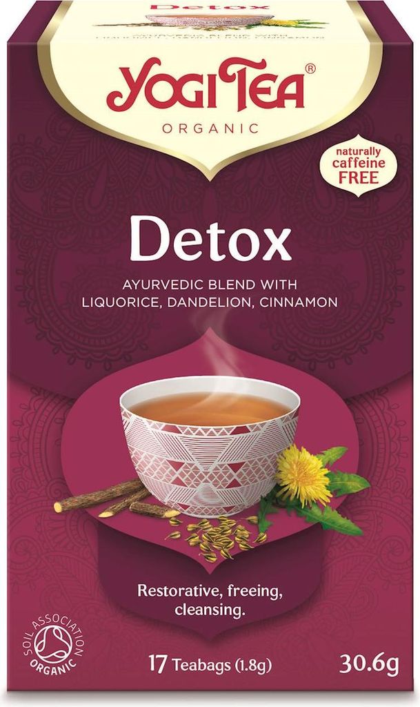 -DETOX-TEE (17 x 1,8 g) 30,6 g – YOGI TEA