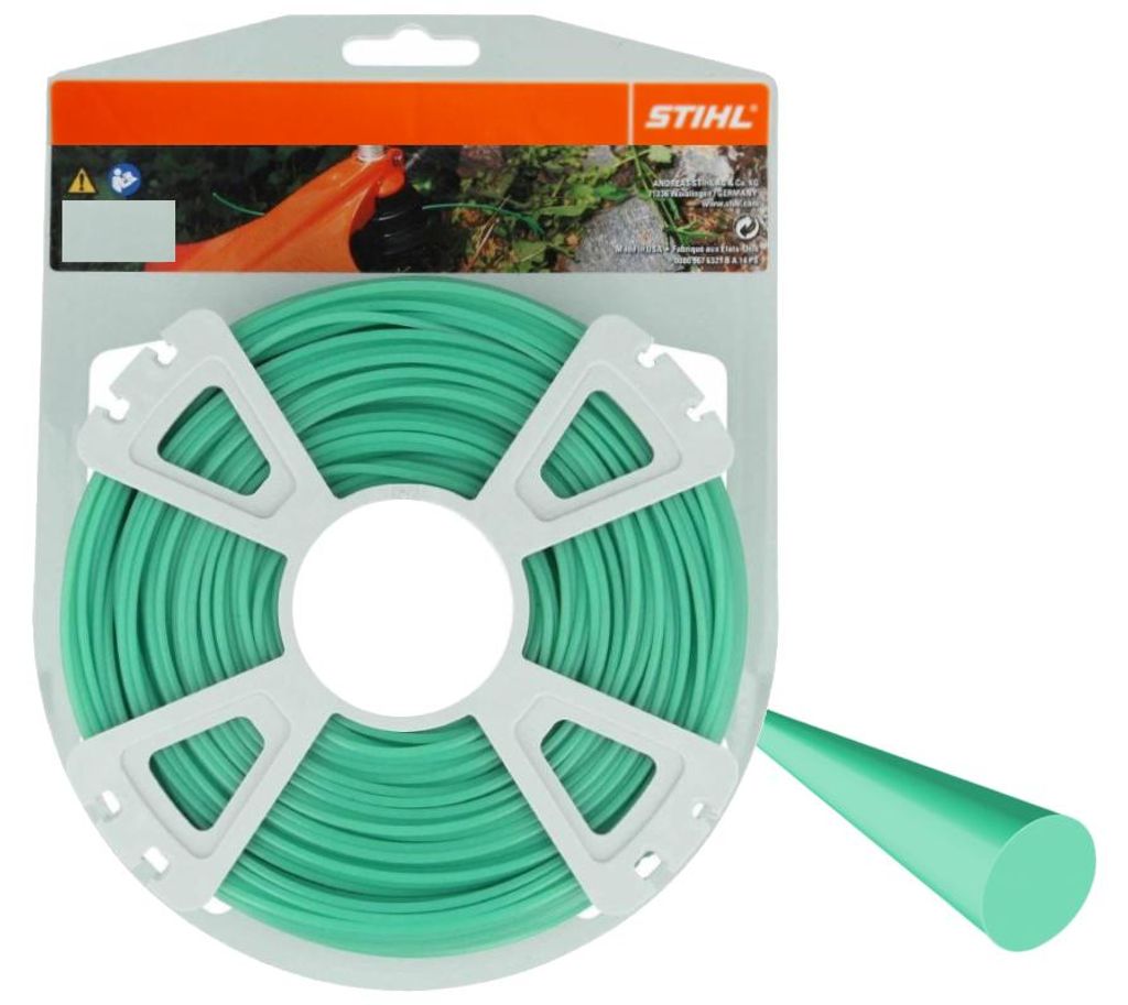 Stihl 00009302335 Mähfaden 2,0 mm x 14m rund  -  Grün Produktbild 
