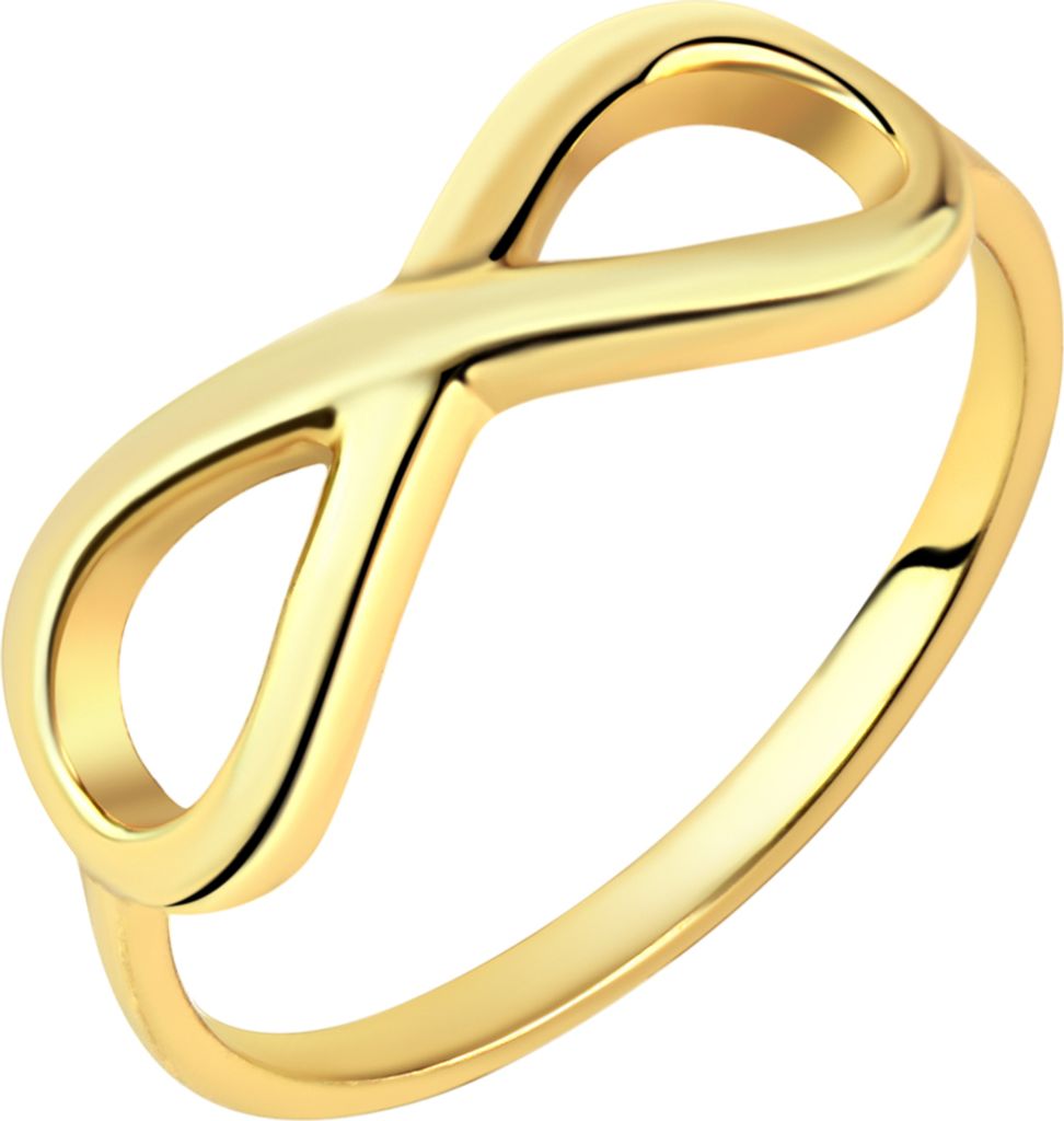 F Ring 925/- Sterling Silber gelb 056 (17,8) 299270052V