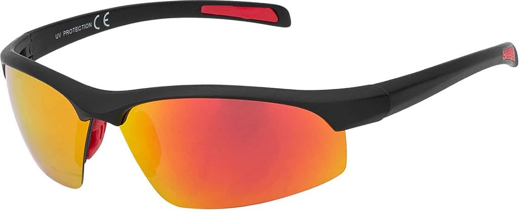 Unisex Sonnenbrille Designer Sportlich Modern Urlaub Sommer Strand Damen Herren 30501 Rot