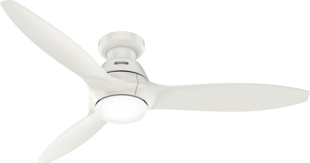 Energiespar Deckenventilator mit LED Beleuchtung und Produktbild 