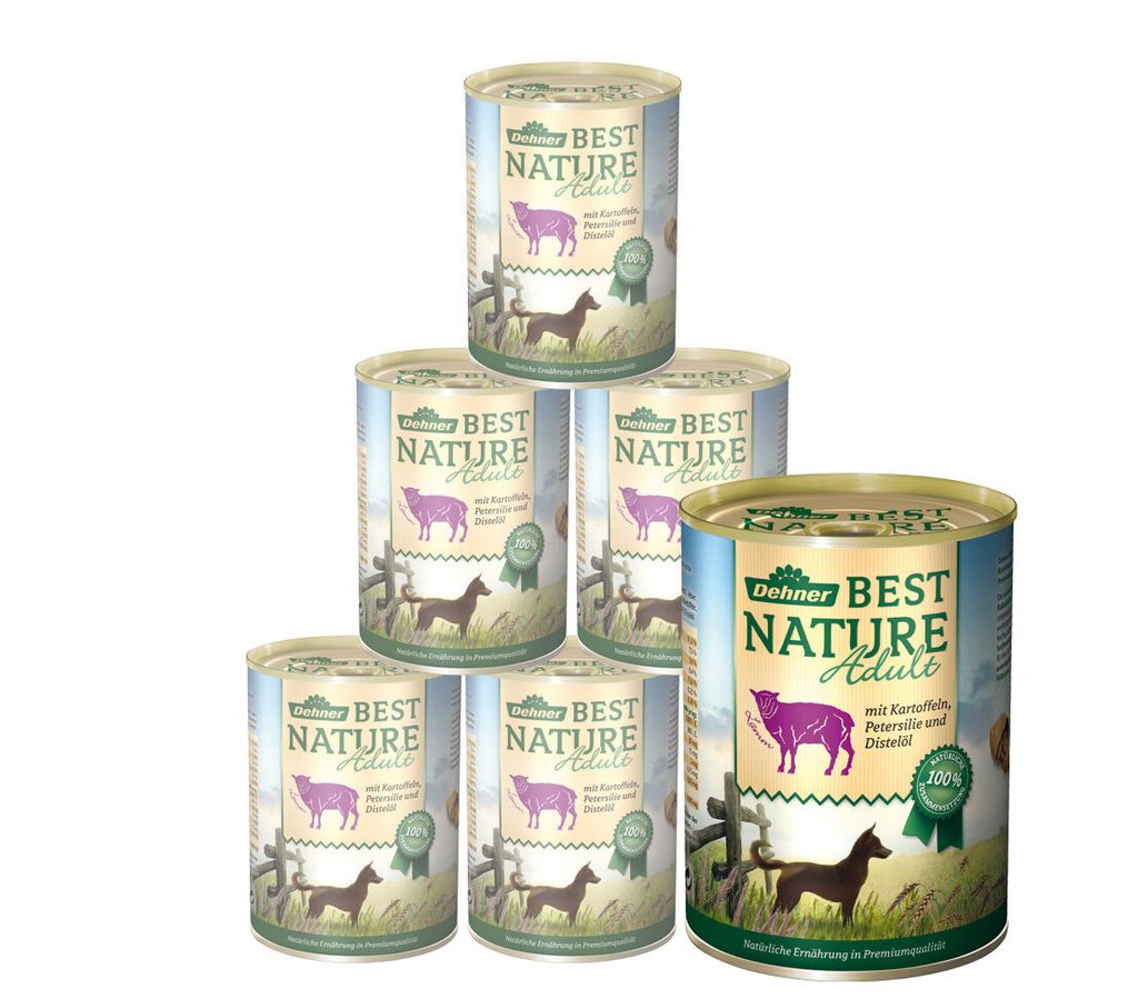 Dehner Best Nature Hundefutter, Nassfutter getreidefrei, Produktbild