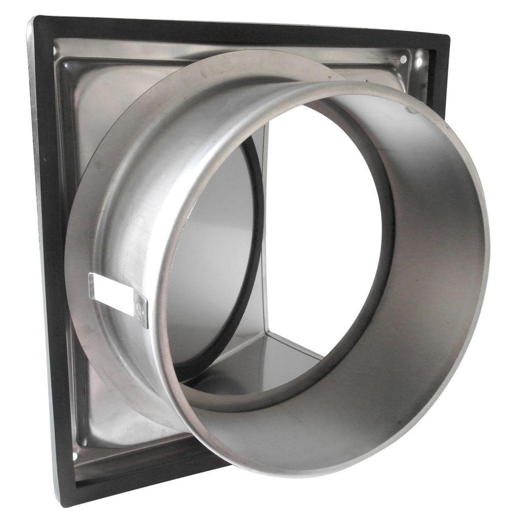 Edelstahl Ø 150 mm Lüftungsgitter Ablufthaube Wetterschutzgitter Insektenschutz Lufthaube mit Siebgitter Außengitter Modell: SUA-150