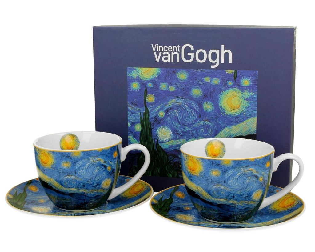 Set de 2 tasses Van Gogh Nuit étoilée 250 ml Image du produit 