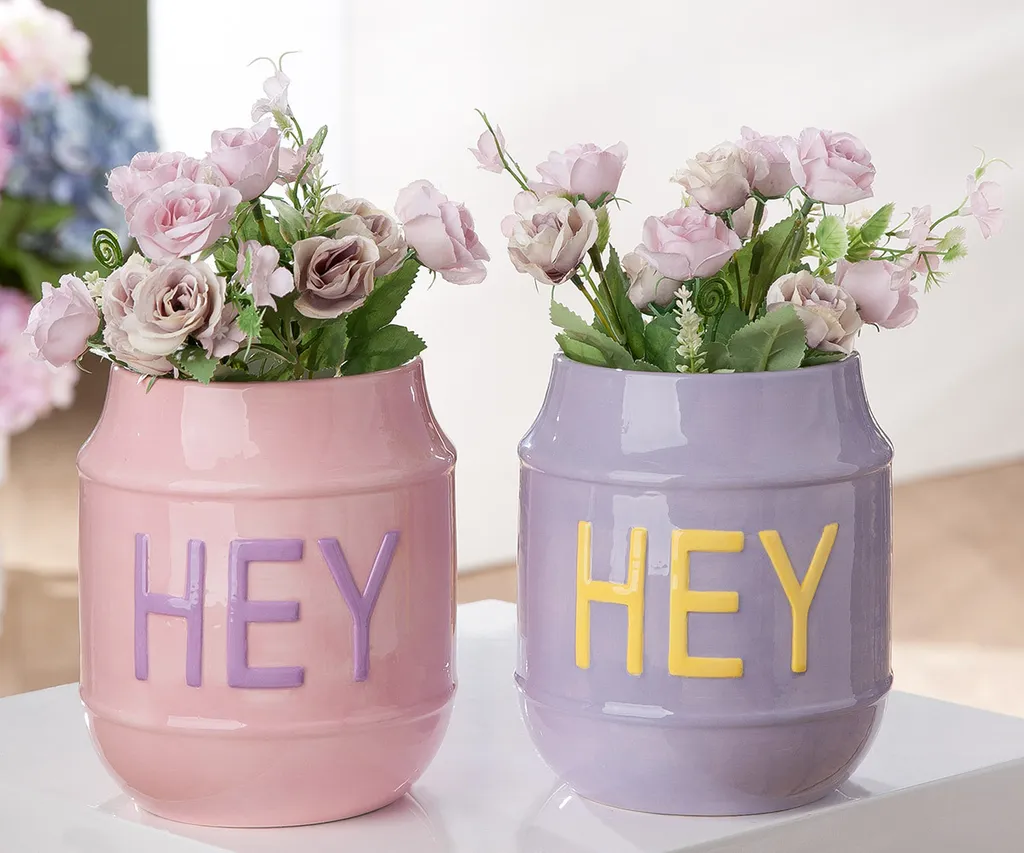 Cache-pot design Gilde H18cm : fini les pots de fleurs tristes et ternes